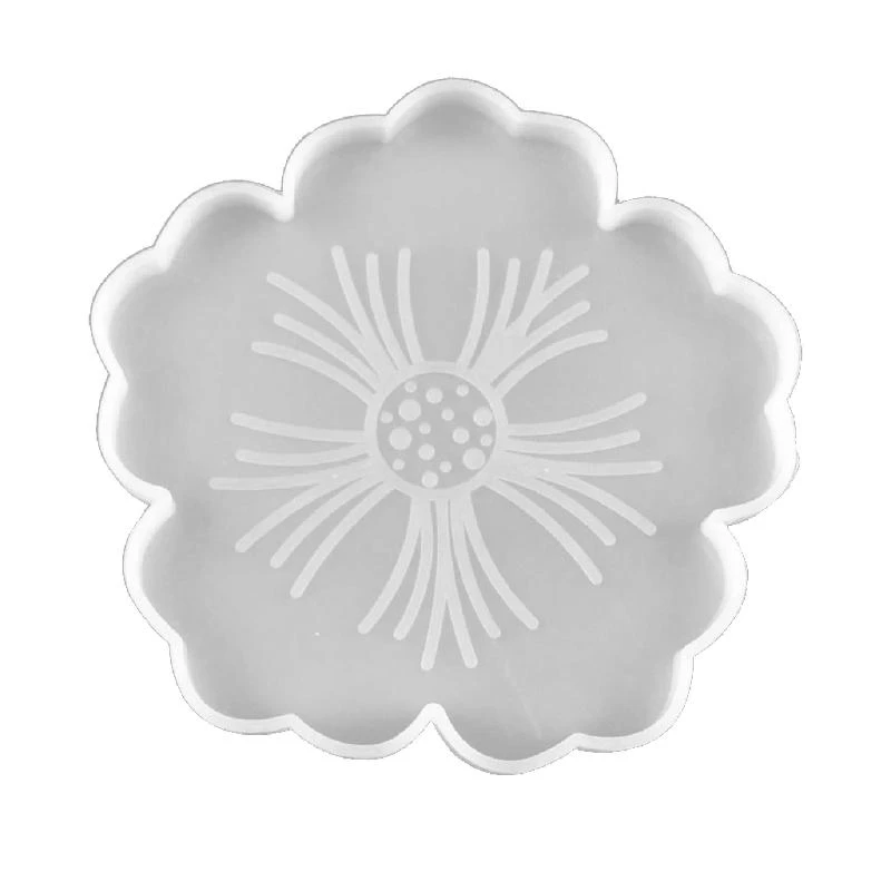 Epoxy Resin Casting Silicone Mold Flower Fruit Tray DIY Mold