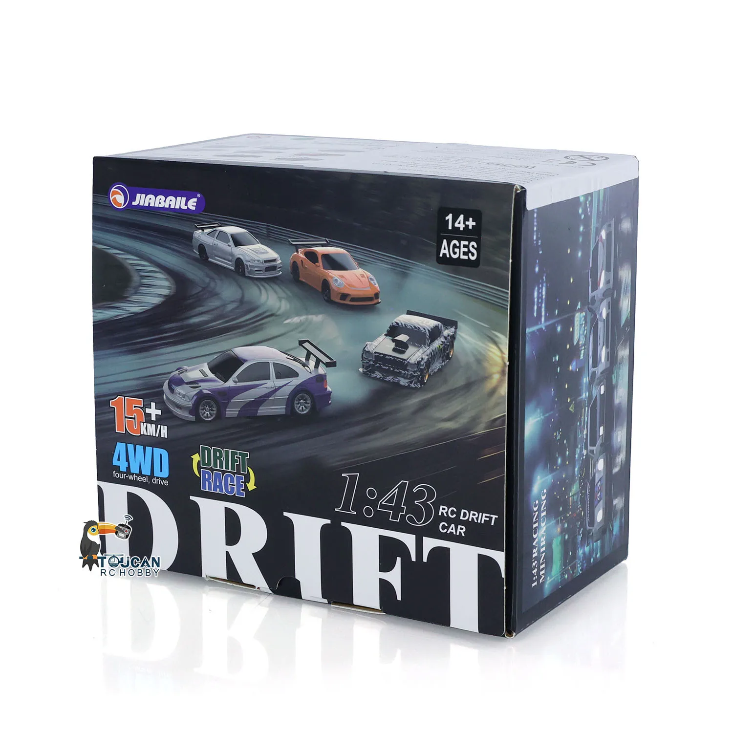 1/43 RC Drift Car RTR 4WD Four-wheel Drive Radio Control High Speed Model 2.4G Racing Drifting Cars Toy Model Birthday Gifts