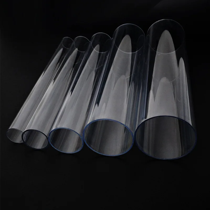 YOUYIZUO High Quality Transparent Clear Polycarbonate Tube PC Tubing Hard Plastic Pipe Cylinder