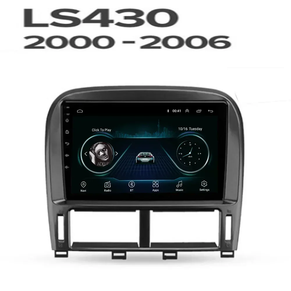 Voor Lexus LS430 XF30 LS 430 2000-2006 Voor Toyota Celsior XF30 2000-2006 Android 13 Autoradio multimedia Video Player Navigatie