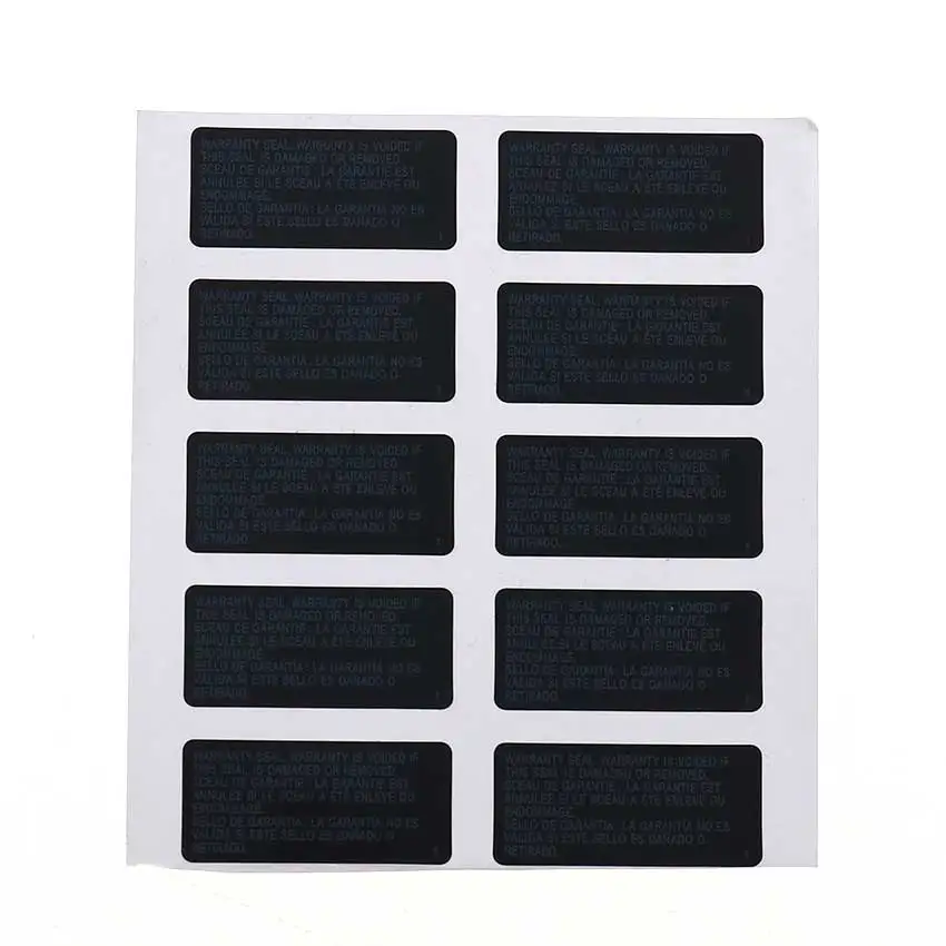 YuXi 1pc per GBA SP GBC GBP Controller Housing Shell Back Sticker Lable Seal per PS3 PS4 Pro Slim Barcode Back Label Sticker