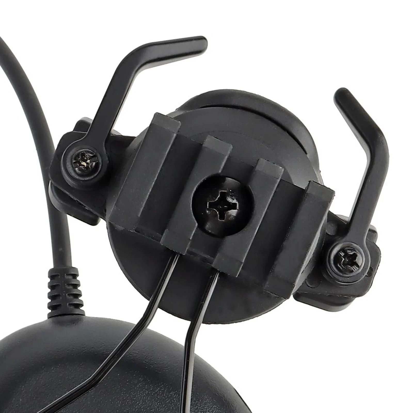 Tactical Headsets with Fast Helmet Rail Adapter Tactical Hunting Shooting Radio Earphone Communication Accessories Headset