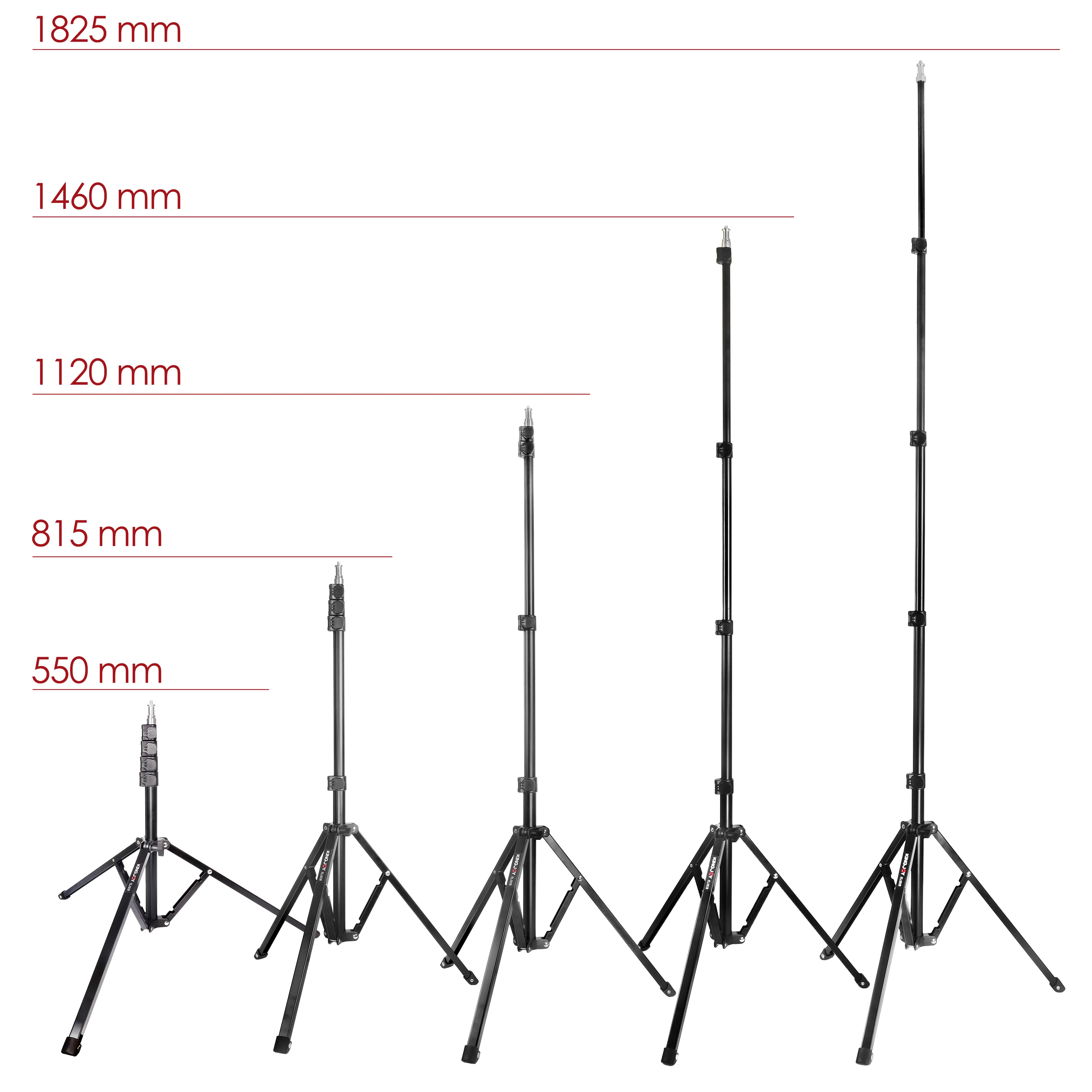Kingjoy 180cm Lichtst änder Stativ Aluminium Softbox steht für Fotostudio Ring lampen Youtuber Tiktok Live faltbare Halter