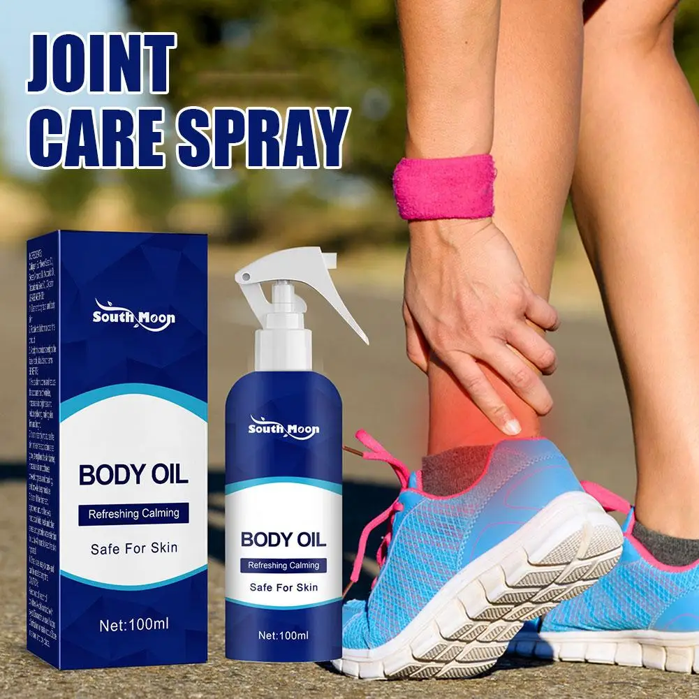 100ml Joint Care Spray Lumbar Spine Shoulders Neck Pain Tendons Discomfort Therapy Spray Knees Care Relieve Massage