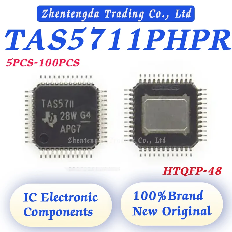 5PCS-100PCS TAS5711PHPR TAS5711PH TAS5711 TAS IC Chip HTQFP-48