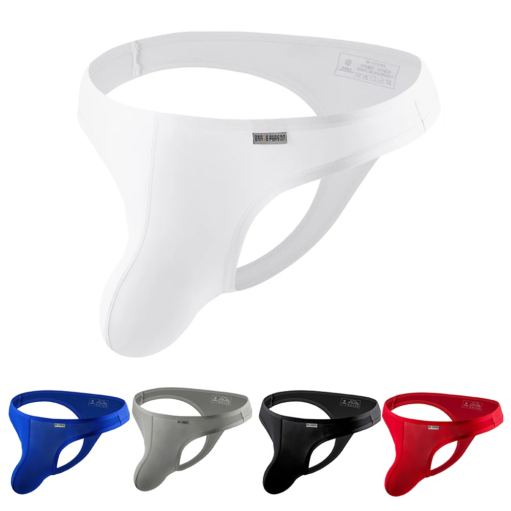 Männer Sexy G-Strings Suspensorium Atmungsaktive Unterhose Mann Unterwäsche Sissy Penisse Tasche Tanga Bikini Höschen