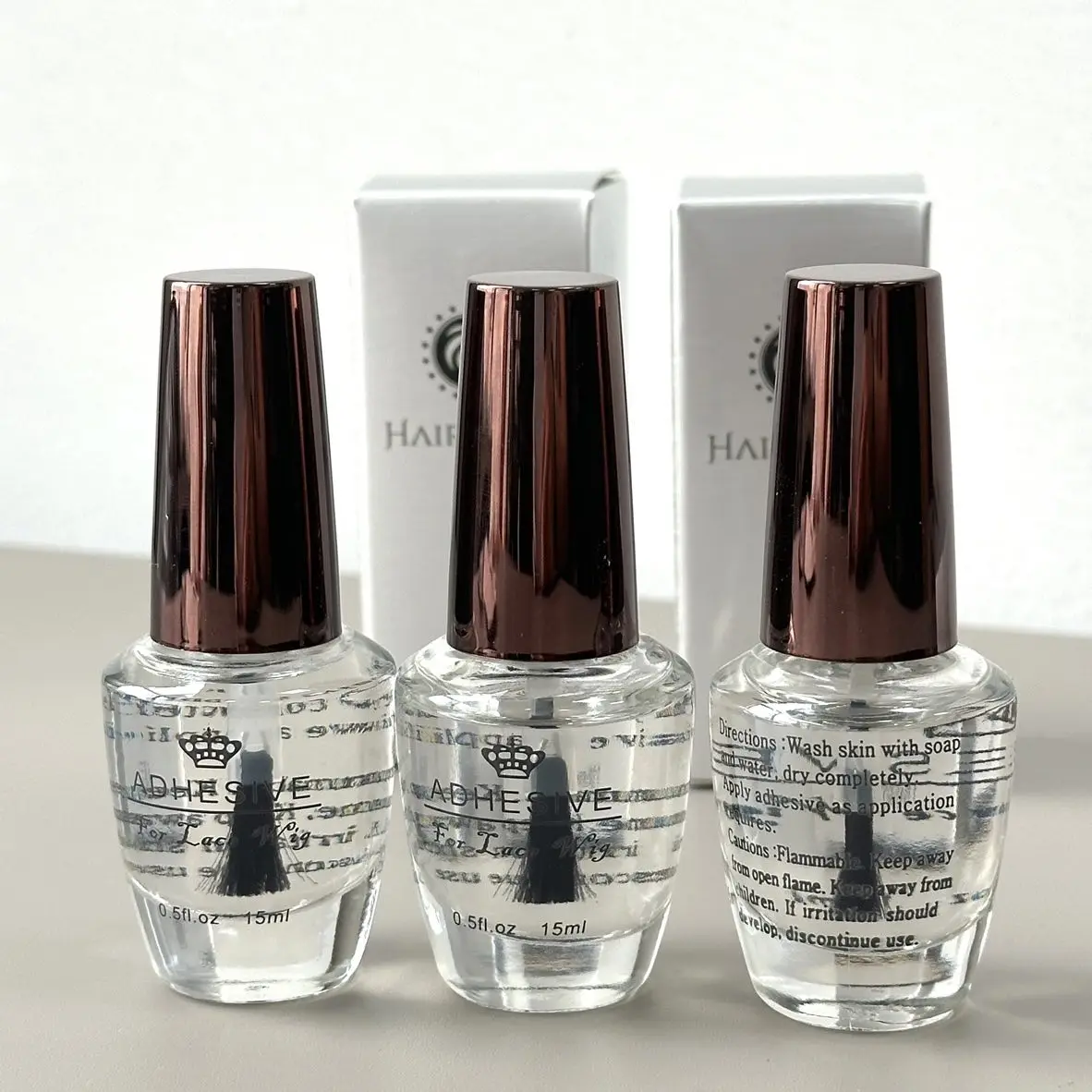 

15ml lace wig adhesive professional salon accessory wig adhesive waterproof and oil resistant hair adhesive with 30ml remover