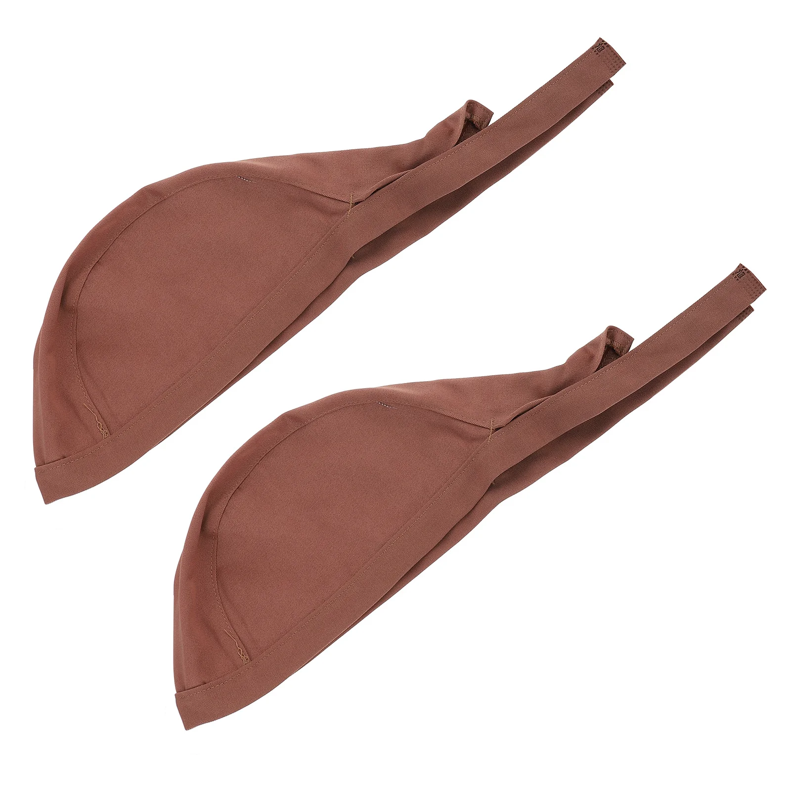 2 stks Chef Keuken Kok Hoeden Hoed Verstelbare Lint Koken Cap Catering Hoed Voor Catering Personeel Baker Uniform Werkkleding