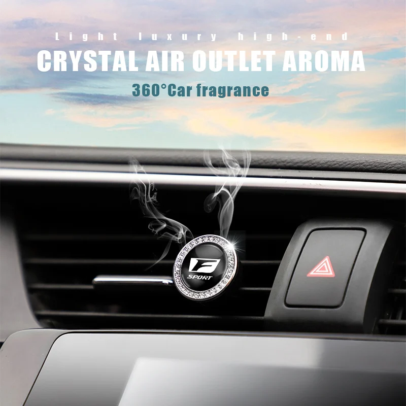1 قطعة منفذ الهواء الروائح كليب سيارة الصلبة العطور المعطر لكزس F SPORT LBX NX RX 350h 450h ES UX 300e GS GX IS LS LX CT