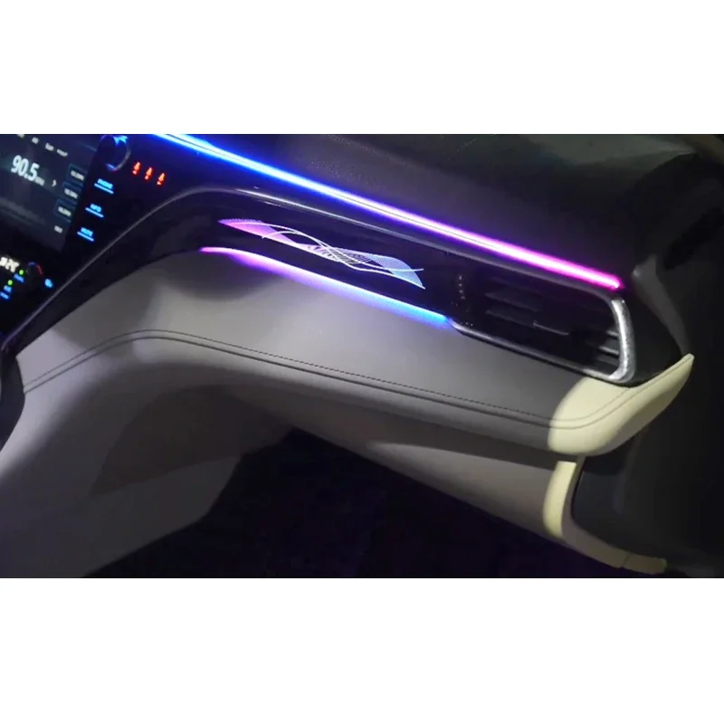 64-Color Star Rainbow Ambient Light Upgrade Kit for Toyota Camry 8th Generation 2018-2023 Interior LED Light Accessories