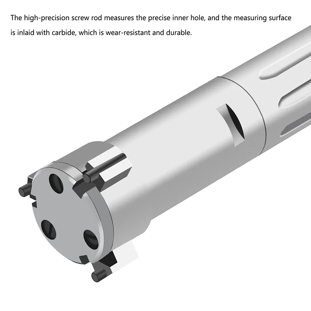 Three-Claw Inner Diameter Micrometer Three-Point Internal Measurement Inner Diameter Micrometer Aperture High Precision 0.004mm