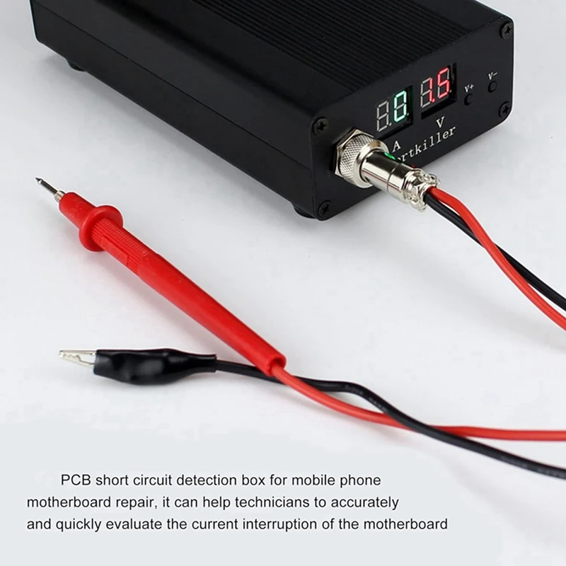 Imagem -03 - Detector de Curto-circuito do Telefone Celular Queimador Preciso do Reparo para Ios e Android Ferramenta de Teste Plugue Durável dos Eua