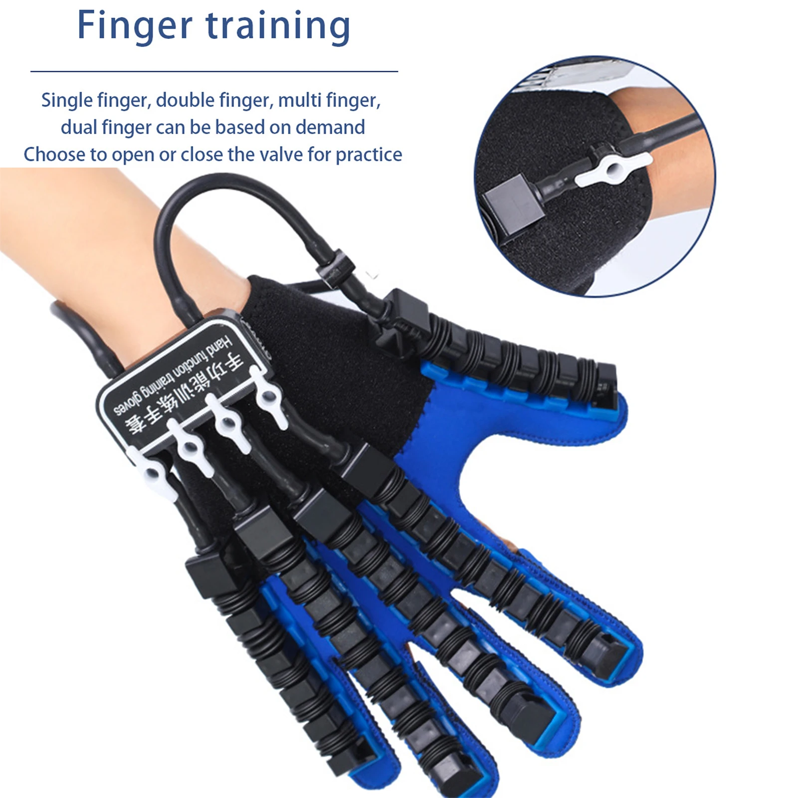 Rehabilitation Robot Gloves Rehabilitation Training Glove Finger Care Hand Function Training Gloves for Stroke Hemiplegia