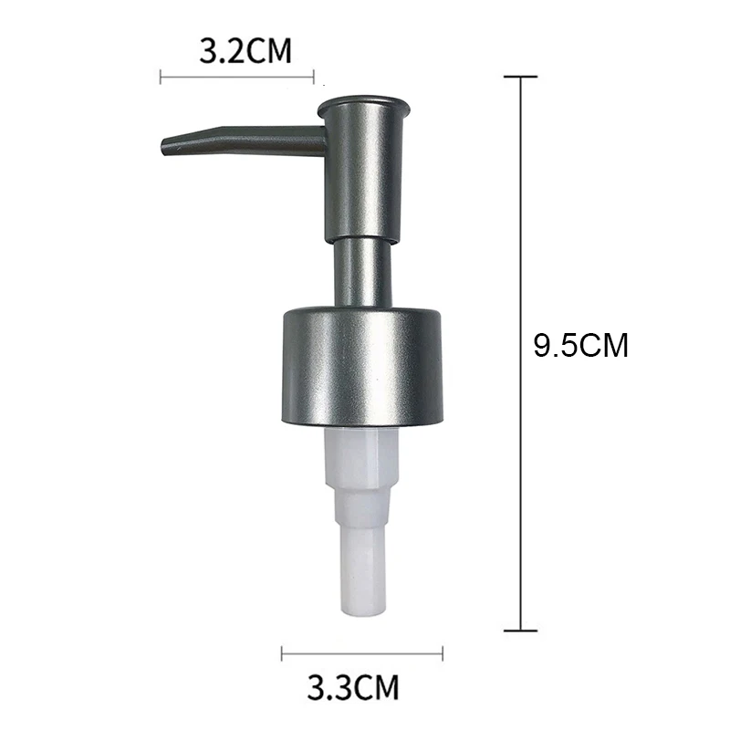 1Pcs DIY Soap Pump Liquid Lotion Dispenser Replacement Head Jar Tube 28 Thread Standard Pump Cap Cap Liquid Soap Dispenser