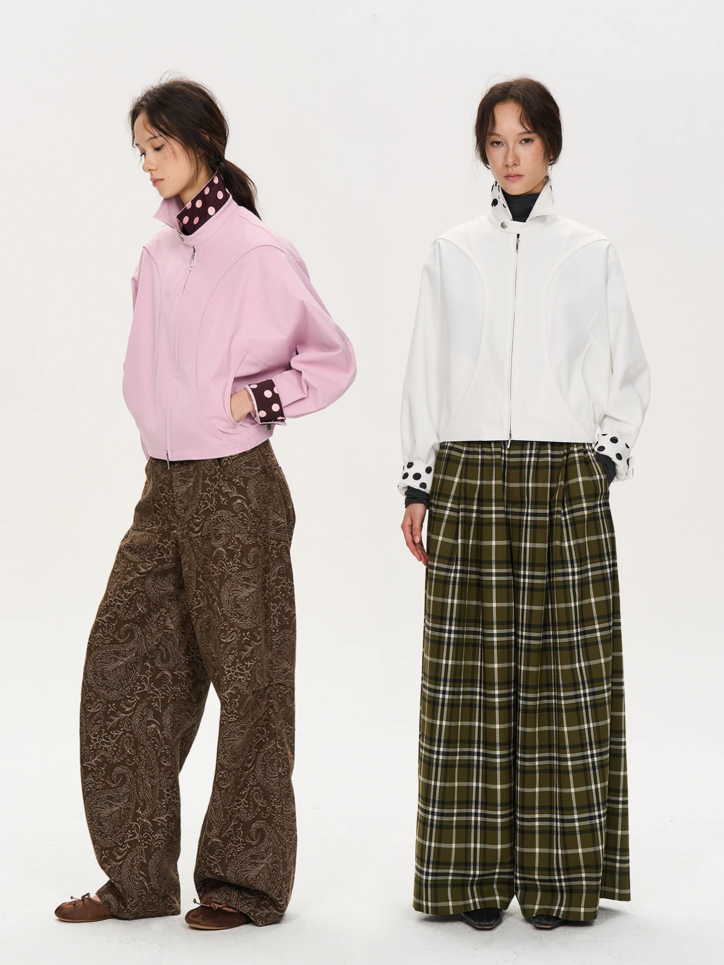 

Женская винтажная куртка TakeCare в стиле кэжуал с воротником в горошек и лоскутным узором, прямого кроя, с цветными вставками, для повседневной носки