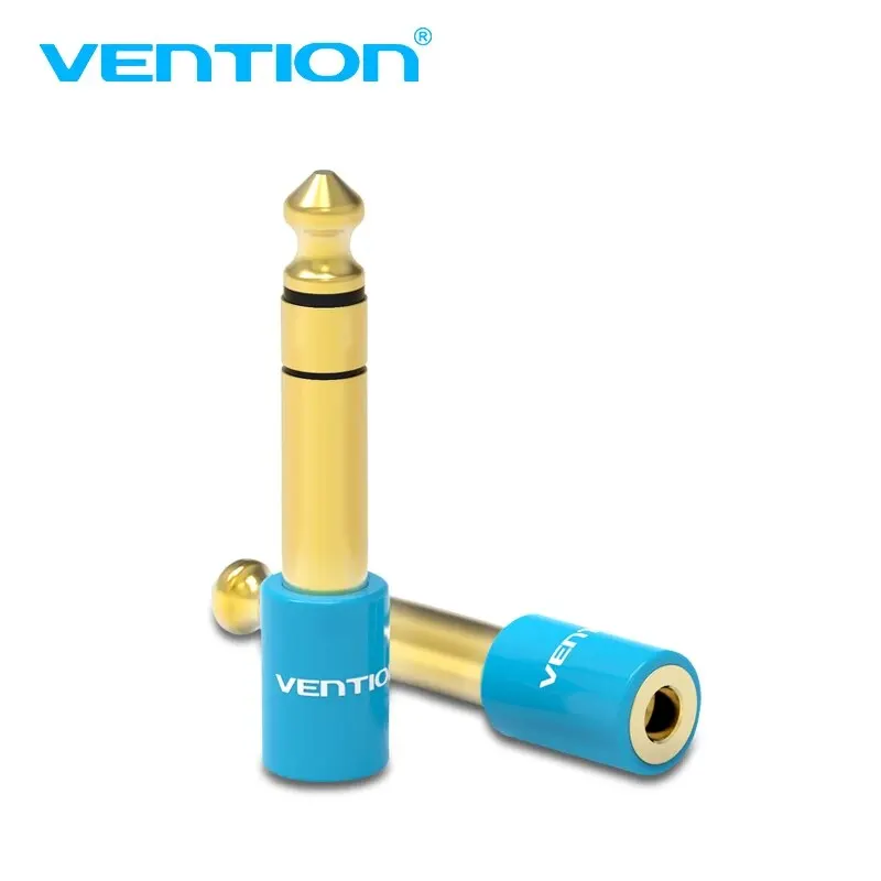 Vention 6.5mm to Jack 3.5mm Microphone Audio Plug for Amplifier Electric Guitar Adapter Aux Cable 3.5 Jack 6.35 Converter