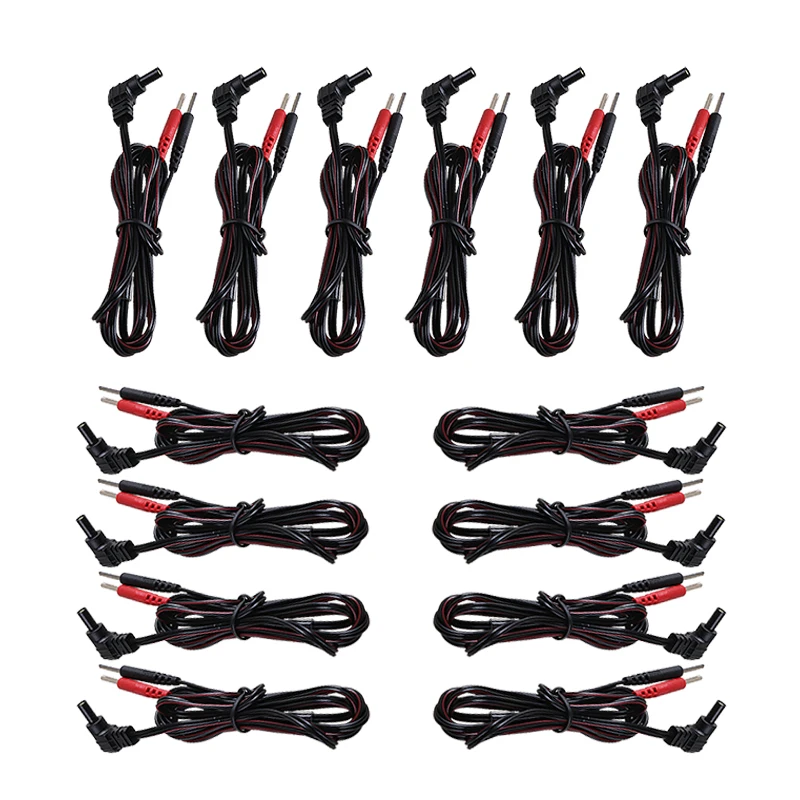 

20/30 шт. 2,35 мм штекер 2,0 мм сменный разъем постоянного тока, электрод, провод, кабель, электродный провод, цифровая терапевтическая машина