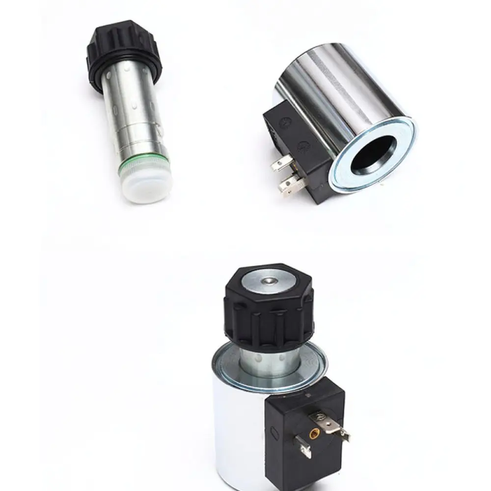 Precision Hydraulic Solenoid Valve Coil MFZ12 37YC Copper Wire Winding Industrial Flow Control Automation Device