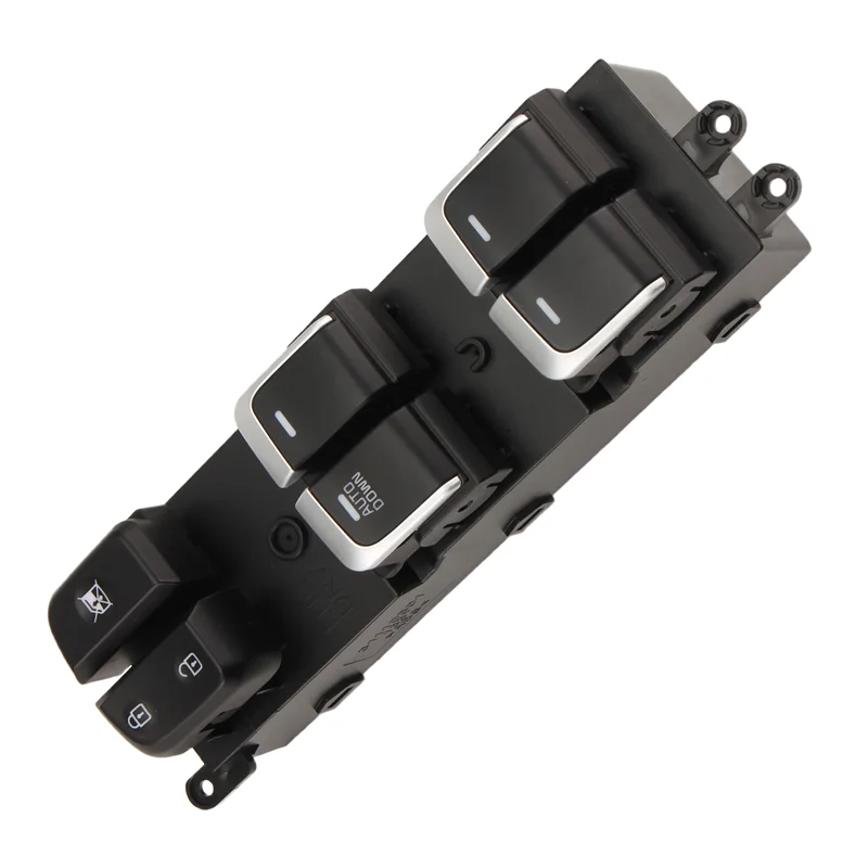 

【ADD TO CART 】Power Window Main Control Switch AUTO DOWN Function 93570-B2100CA& 93570-B2110CA For KIA SOUL 2014-2019 Window Reg