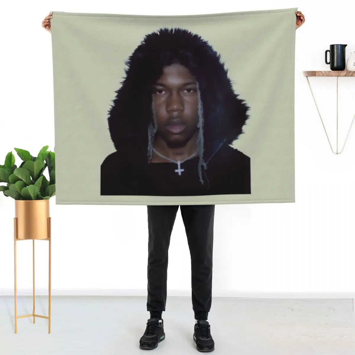 Destroy Lonely Musician Throw Blanket Decorative Sofas Shaggy Soft Plush Plaid Thin Comforter Bed Blankets