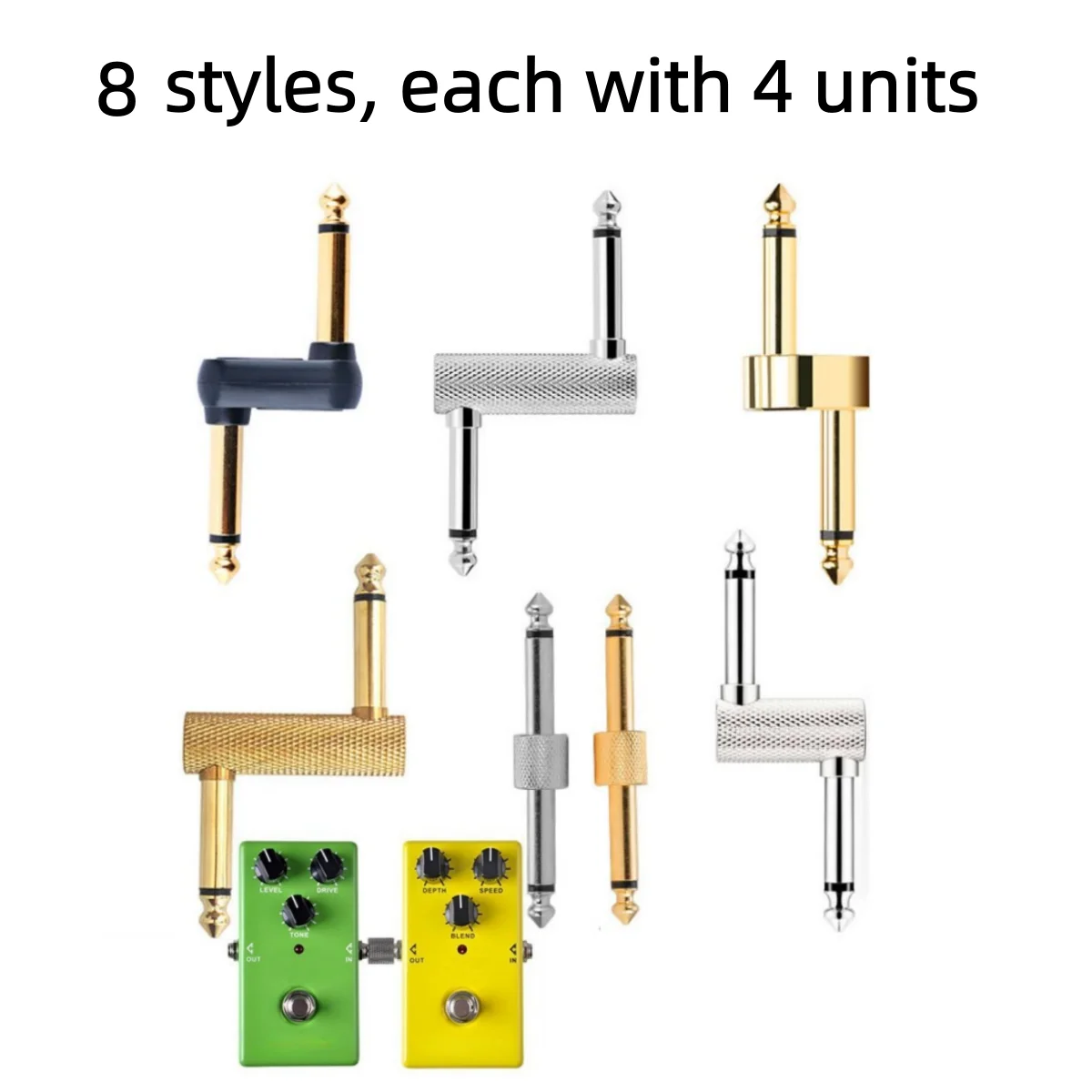 conector-de-pedal-de-efeito-para-guitarra-miwayer-4-pecas-1-4”-acoplador-de-Audio-reto-formato-z-em-metal-plastico-7-estilos-opcionais-para-conexao-de-pedais