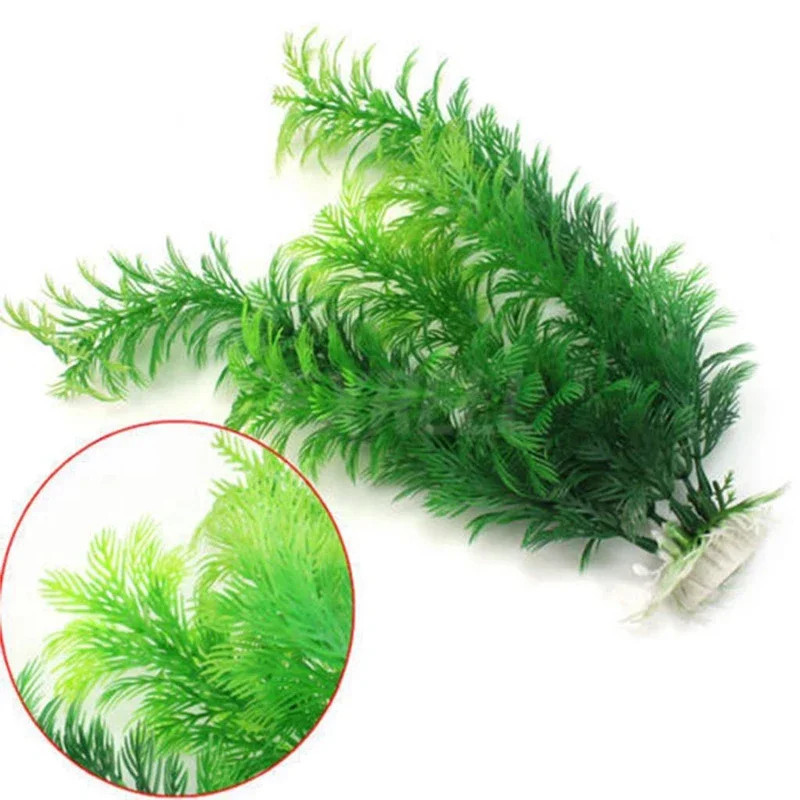 Aquarium simulation plant Artificial Water Weeds Ornament aquatic plants Aquatic Plant Fish Tank Grass Decoration Accessories