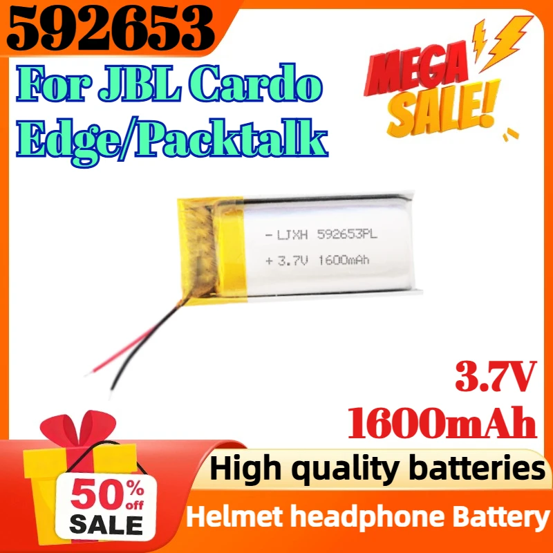 592653 3.7V 1600Mah… - image