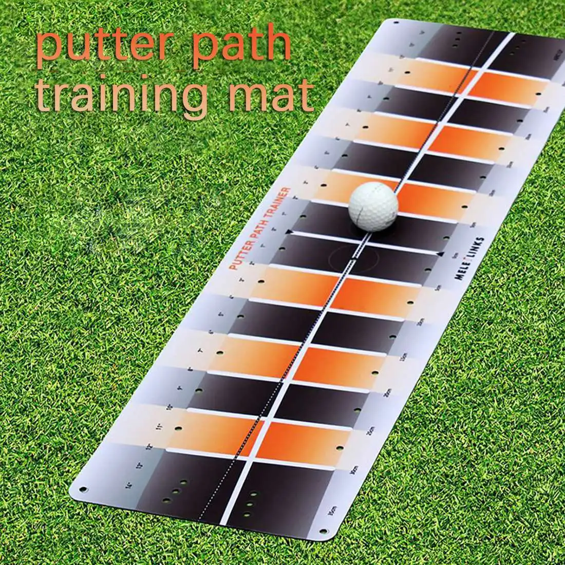 

MELE LINKS Portable Golf Putter Putting Mat Golf Training Aid