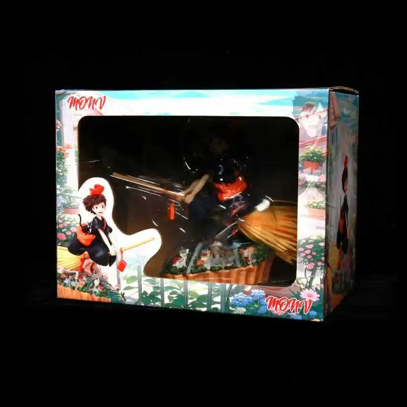 Kikis Lieferservice Little Witch Kiki Actionfigur zum Sammeln, Modellspielzeug, Weihnachtsgeschenk, Desktop-Ornamente