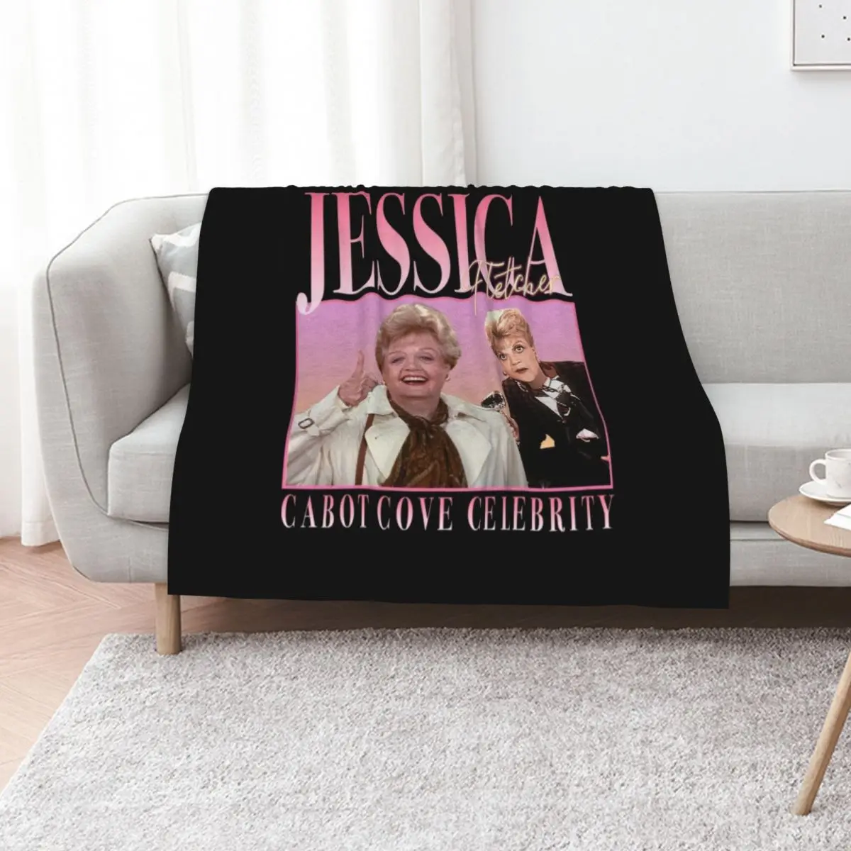

90'S RETRO STYLE JESSICA FLETCHER Throw Blanket Luxury Brand Furry decorative anime Blankets