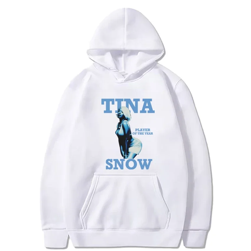 Hot sale Megan Thee Stallion Tina Snow album Fashion Hoodie New Unisex Fleece Long sleeve streetwear Men Women Casual Sweatshirt