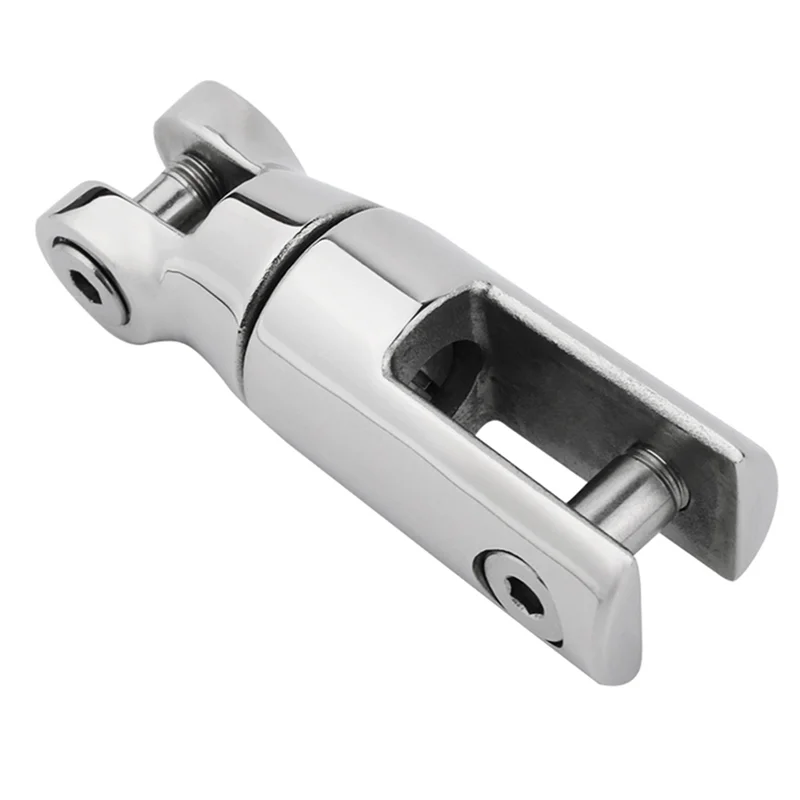 

Поворотный якорный цепь для лодки из нержавеющей стали 316, поворотный разъем 10-12 мм, 2 секции