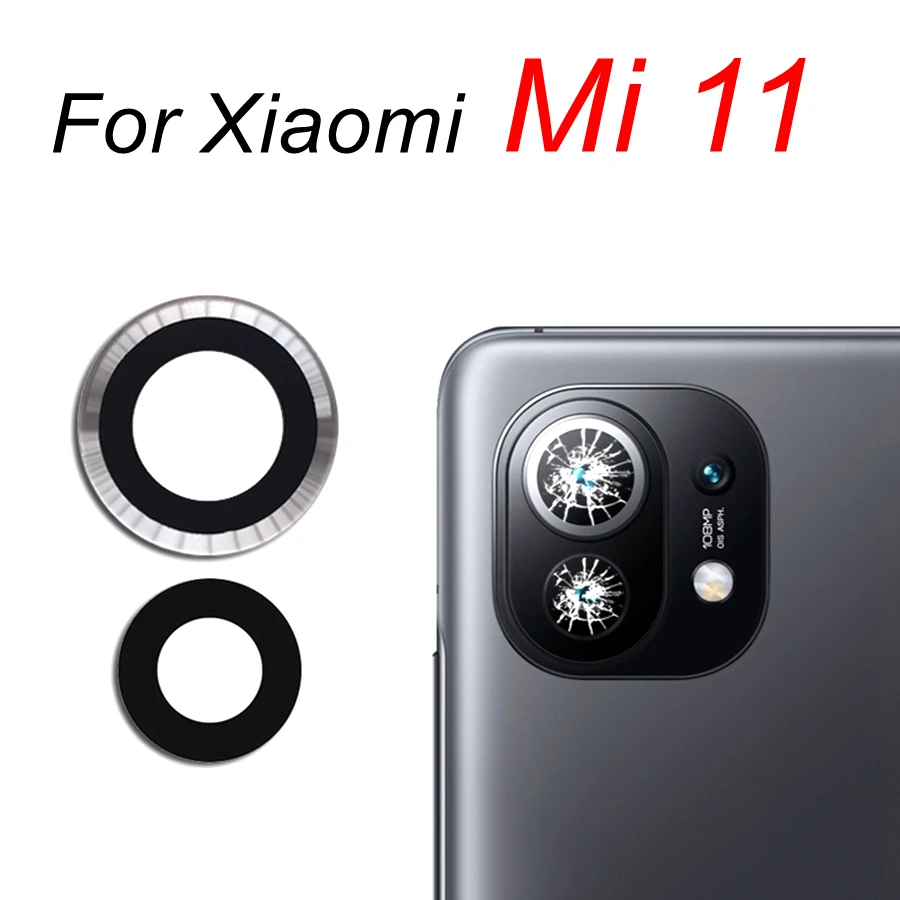 Rear Back Camera Glass Lens For Xiaomi Mi 11 Pro Ultra Lite 11i 11X 11T Pro 5G Global Camera Glass Replacement Parts