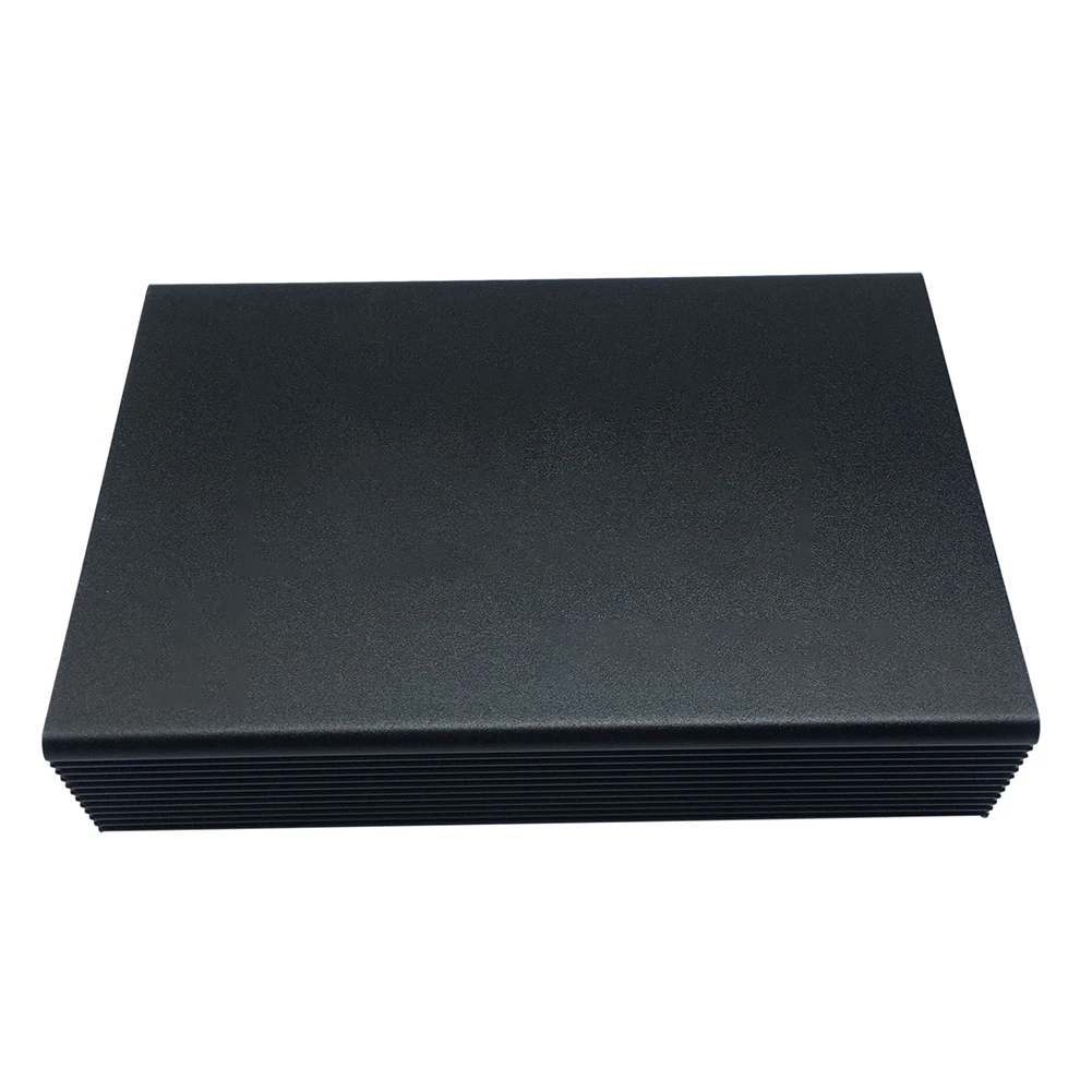 For HackRF Aluminum Case 1MHz-6GHz Software Radio Platform Enclosure Matte Black Finish Full Feature Compatibility
