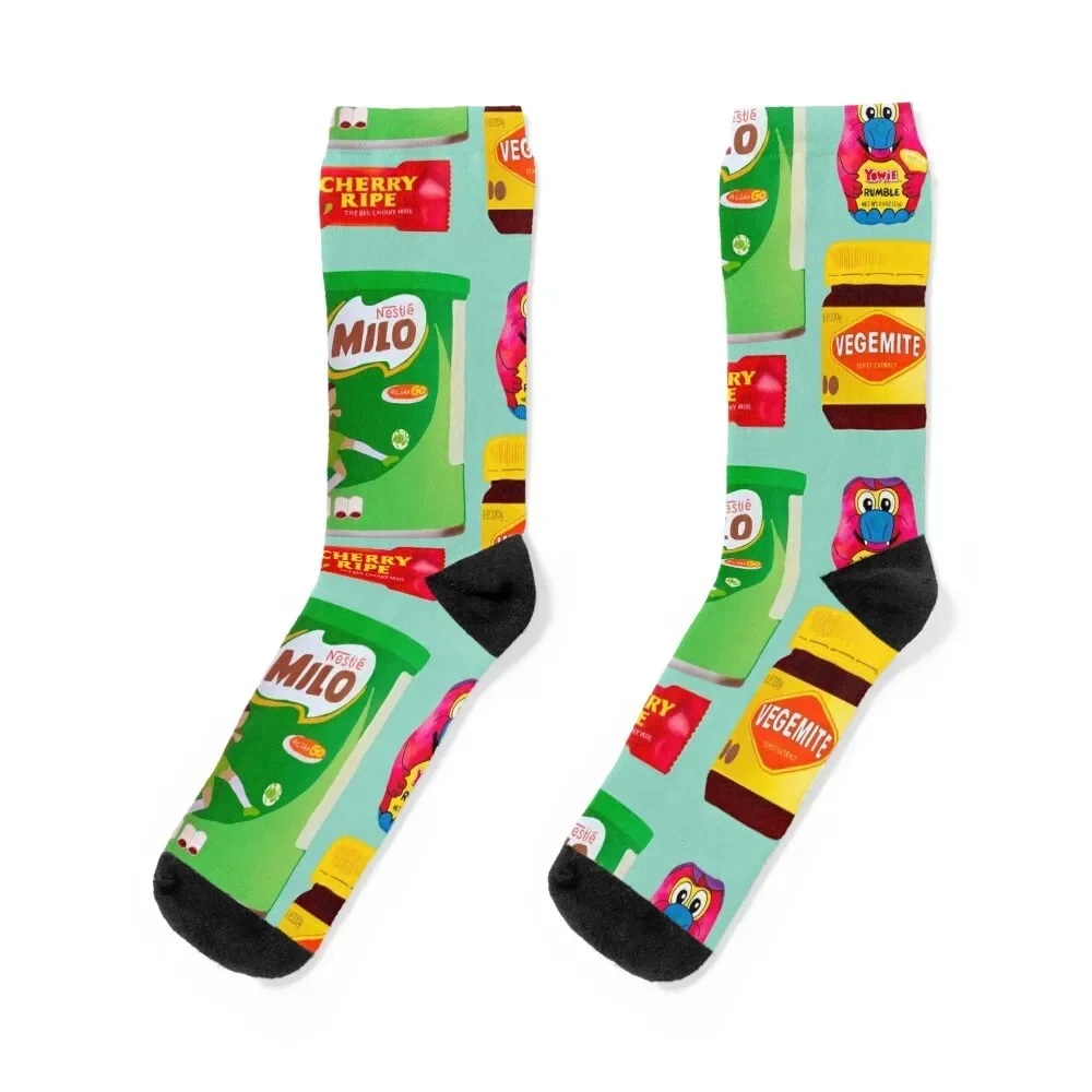 

Australian Snacks Socks soccer anti-slip football Crossfit kids Socks Women's Men's