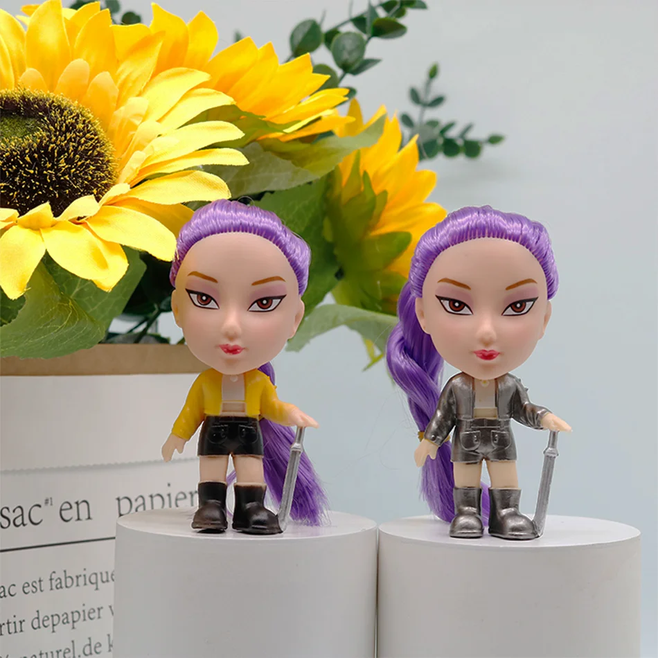 Figurka HOT Chib Kpop dla fanów Demon Hunter, figurka akcji Derpys Tiger Rumi Mira Zoey Sussy, zabawka dla fanów, prezent na Boże Narodzenie