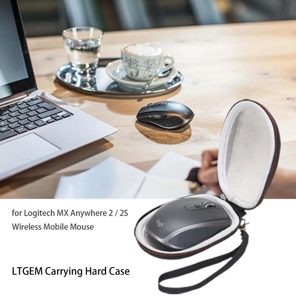 

LTGEM EVA Hard Travel Carrying Case for Logitech MX Anywhere 2 / 2S Wireless Mobile Mouse Travel Bag