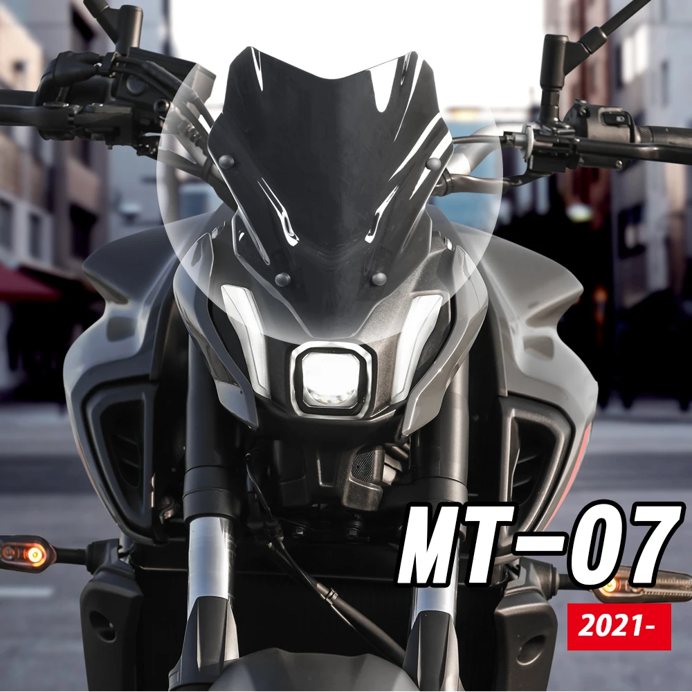 

For Yamaha FZ-07 MT-07 MT07 FZ07 MT 07 2021 2022 Motorcycle Accessories Windshield Windscreen Double Bubble Wind Deflector