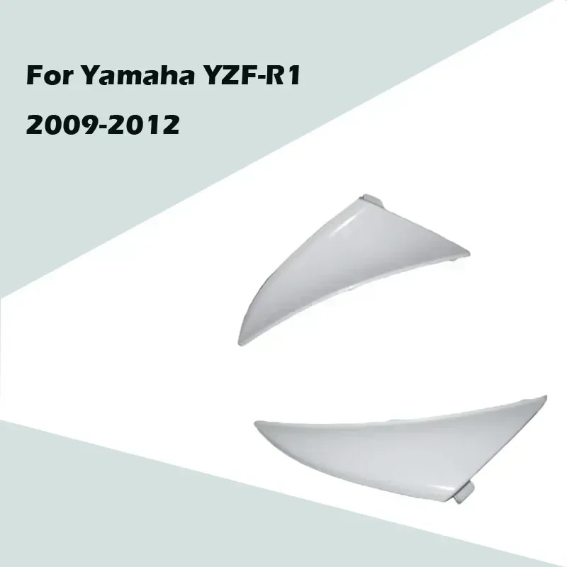 For Yamaha YZF-R1 2009 -2012 Unpainted Left and Right Small Plates of Joint Cover ABS Injection Fairing Motorcycle Accessories