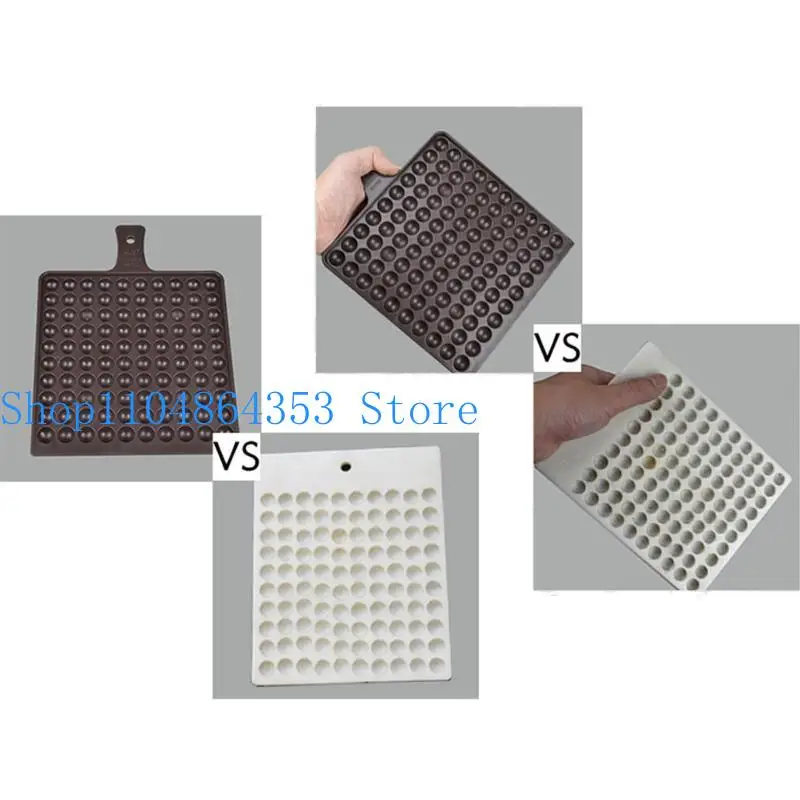 Bead Counter Tray for DIY Crafts Plastic Beads Organization Tray Bead Arrangement Board with Handle Jewelry Supplies