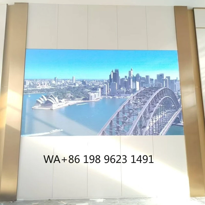 P2 High‑Quality Indoor Fixed LED Screen 4K Video Wall Universal COB Display for Event Stage Commercial Advertising
