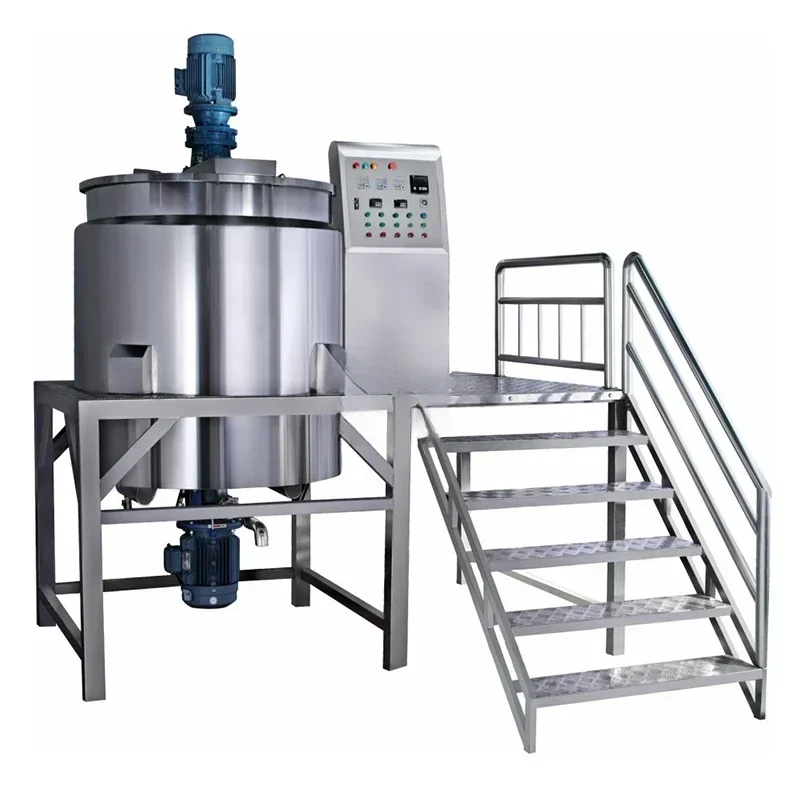 Hot SalesSteam Heating Or Electric Heating Mixing Tank With Agitator Automatic Liquid Washing