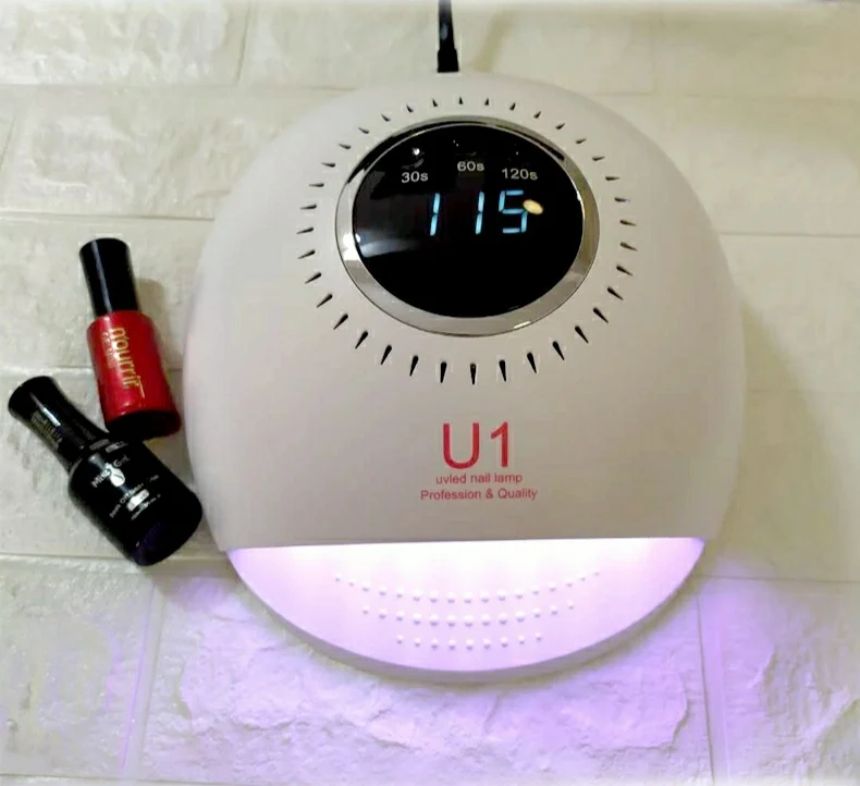 Profesjonalna lampa UV LED do suszenia paznokci do drukarki żelowych paznokci Polski salon manicure Utwardzająca lampa UV do paznokci 48W Elektryczny plastik