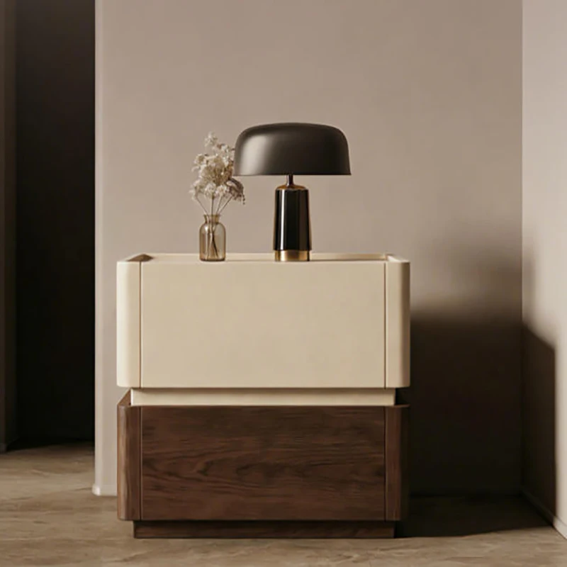 Luxury Modern Nightstand Aesthetic Nordic Storage Trendy Vintage Nightstand Display Italian Comodini Bedroom Furniture