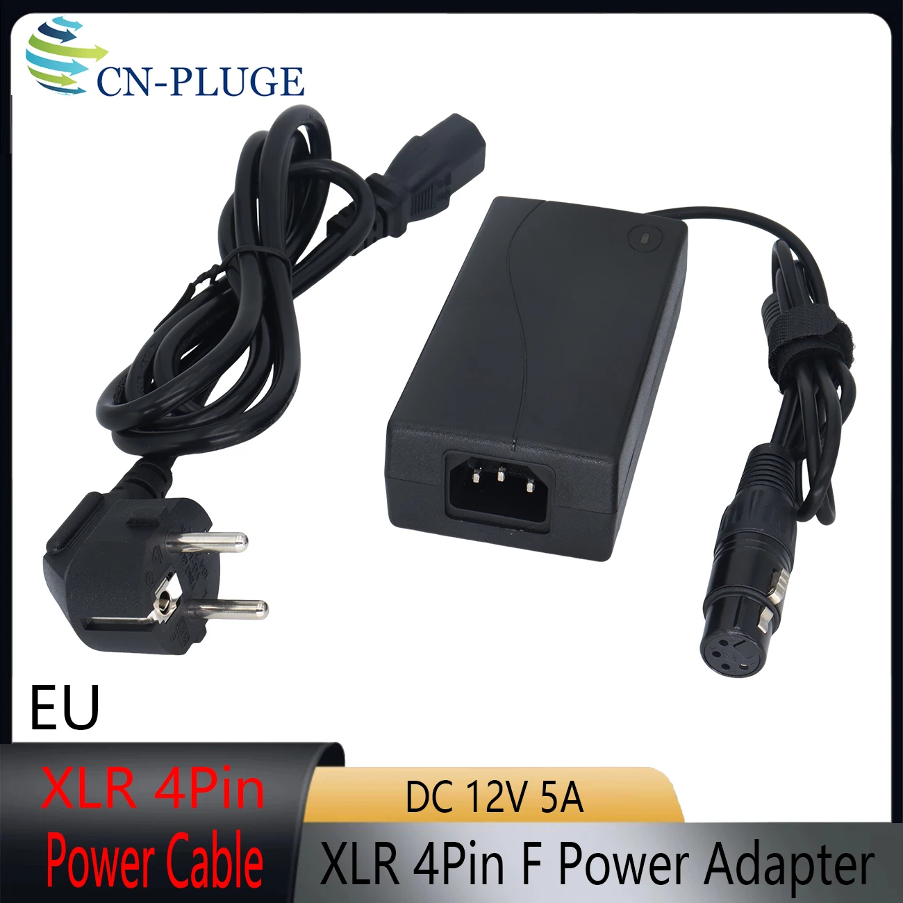 XLR 4Pin 12V 5A Power Adapter Cable for Sony PMW F5 F55 Venice Canon C400 C500 C700 Blackmagic URSA VariCam/TVlogic Monitor