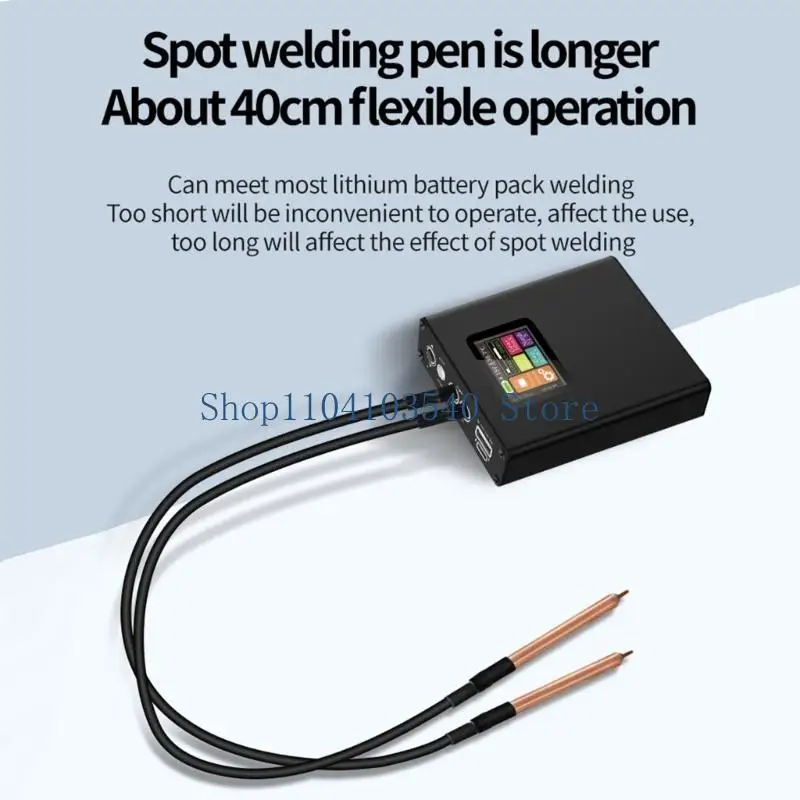02DC Enhanced Spot Welder Welding Battery Spot Welder 30 Gears Adjustable LCD Display Intelligent Protection Phone Chargers