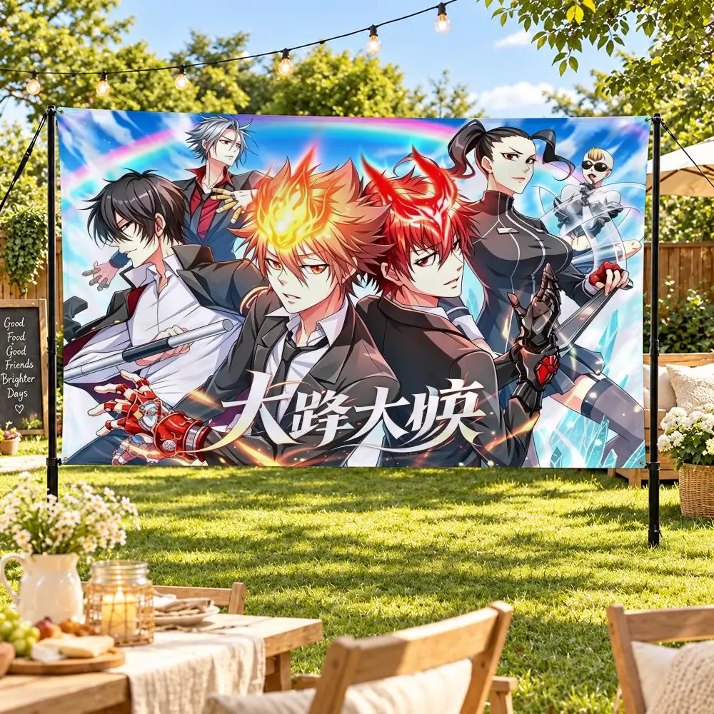 HITMAN REBORN!    Reborn Flags Suitable For Party Club Outdoor Interior Wall Art Decoration Banner Fans Gift