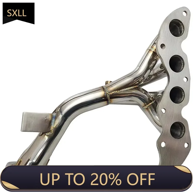 

SXLL High-quality automotive exhaust manifold MX-5 2.0 2006-2017 304 stainless steel exhaust system increases power