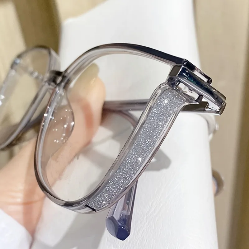 

3pcs Transparent Style GlassesLarge Frame Reading Glasses Presbyopic Glasses Ultralight Readers For Women Men +1.0 To +4.0