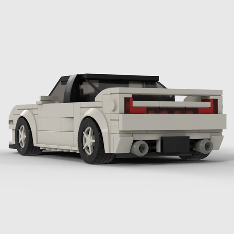 سرعة سباق السيارات نموذج MOC قوالب بناء NSX الأبيض سيارة رياضية وحدات التكنولوجيا الأطفال هدايا العيد تجميع اللعب البدلة